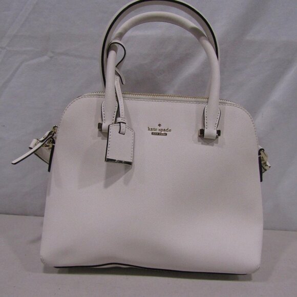 Kate Spade New York White Leather Tote - Picture 1 of 3